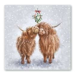 Hope Pastures Christmas Cards: Coo Kisses